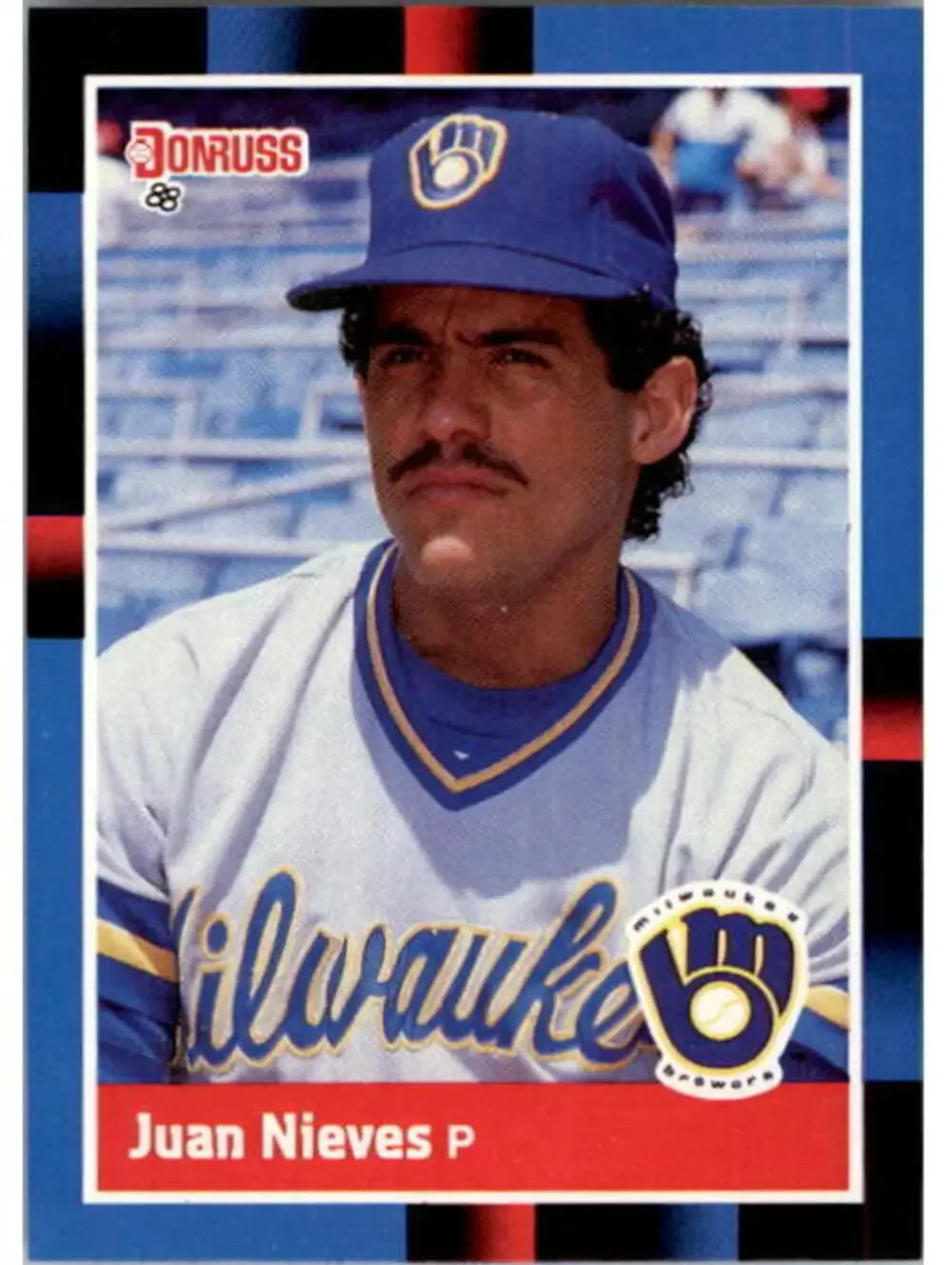 1988 Juan Nieves Donruss Baseball Card #126